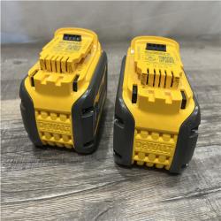 AS-IS DEWALT FLEXVOLT 20V/60V MAX Lithium-Ion 6.0Ah Battery Pack (2 Pack)