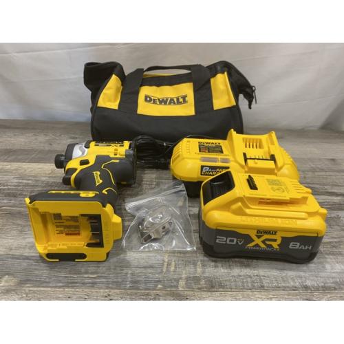 AS-IS DEWALT 20V XR Lithium-Ion Cordless Hammer Drill Kit