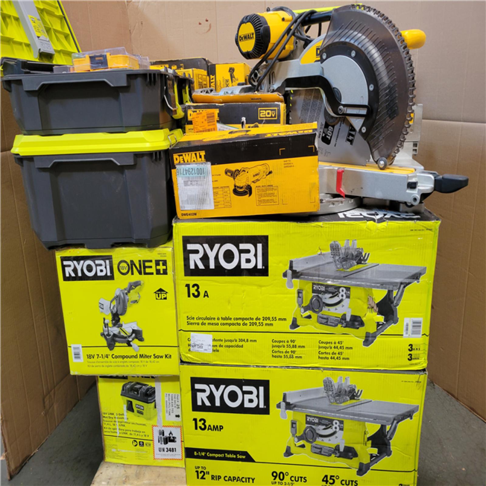 CALIFORNIA AS-IS TOOL PALLET