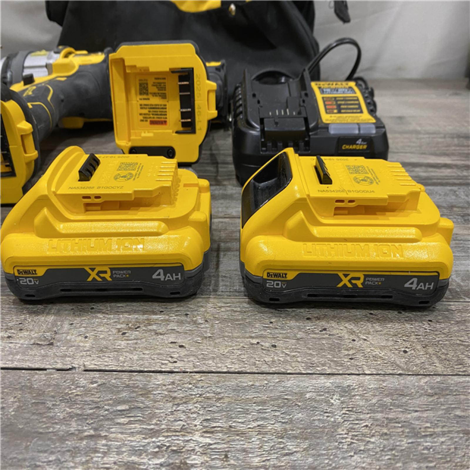 AS-IS DEWALT 20V MAX Lithium-Ion Cordless 2-Tool Combo Kit