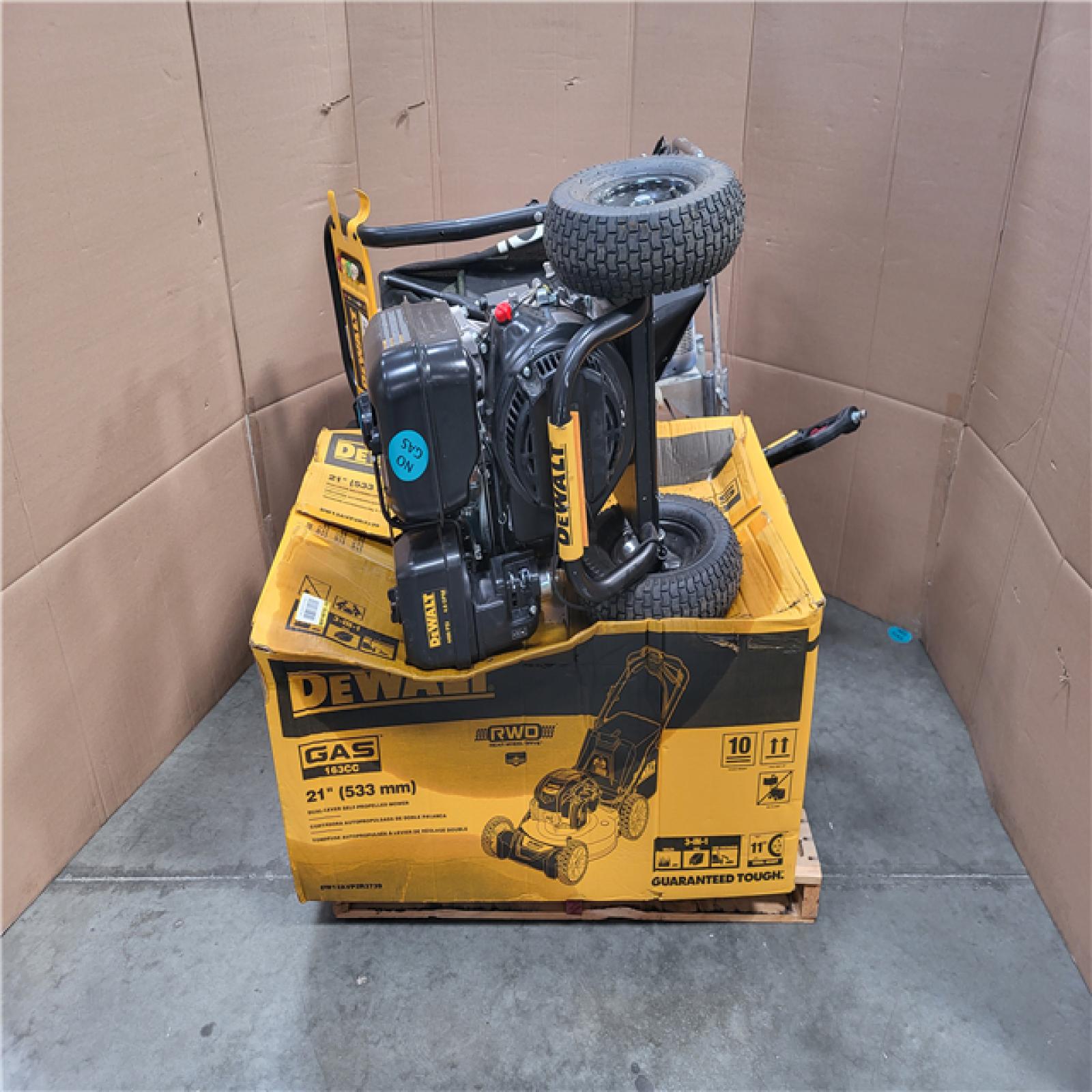 CALIFORNIA AS-IS OUTDOOR POWER EQUIPMENT
