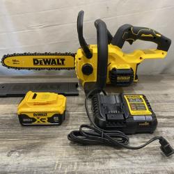 AS-IS DEWALT 20V MAX Compact 12 Brushless Cordless Chainsaw Kit