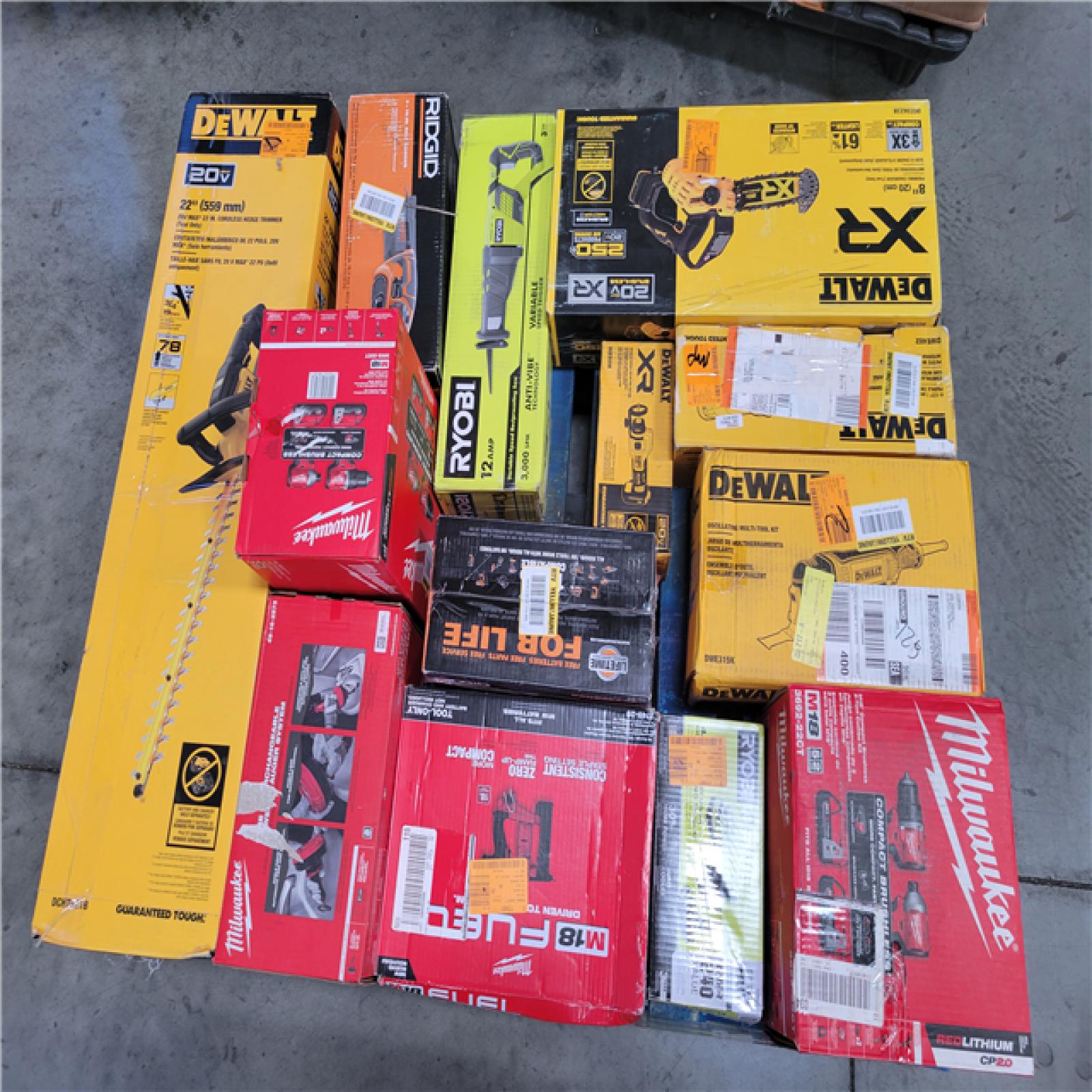 CALIFORNIA AS-IS TOOL PALLET