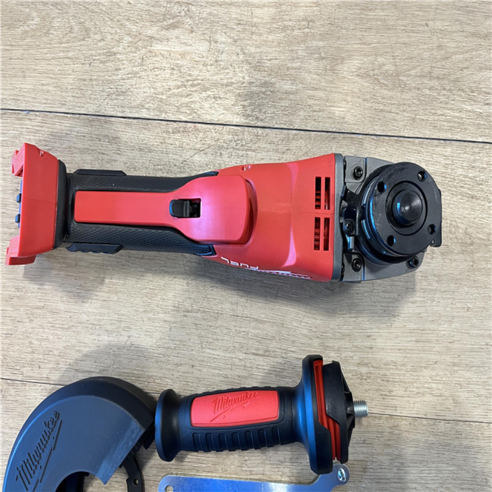 AS-IS Milwaukee FUEL 18V Lithium-Ion Brushless Cordless 4-1/2 in./5 in. Grinder with Variable Speed & Paddle Switch (Tool-Only)