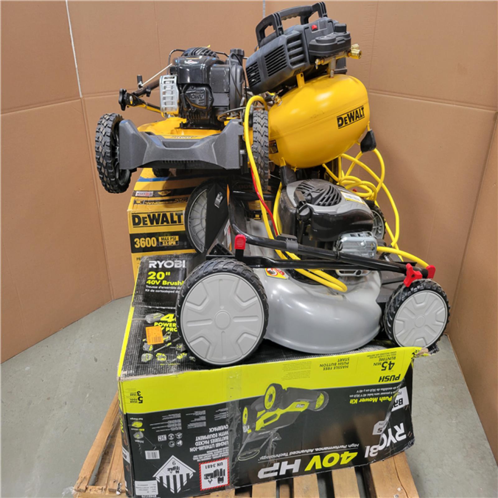 CALIFORNIA AS-IS OUTDOOR POWER EQUIPMENT