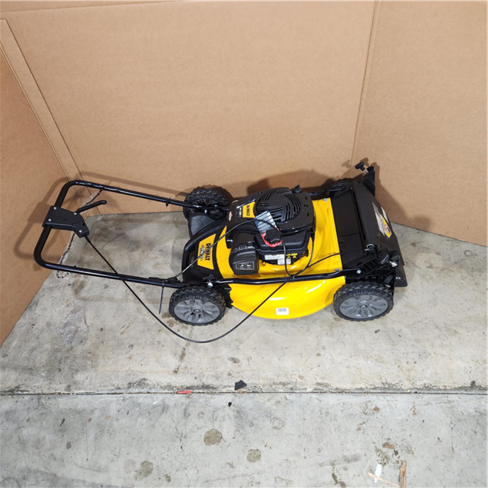 Houston Location - As-Is Dewalt Lawn Mower 150cc - Appears IN NEW Condition