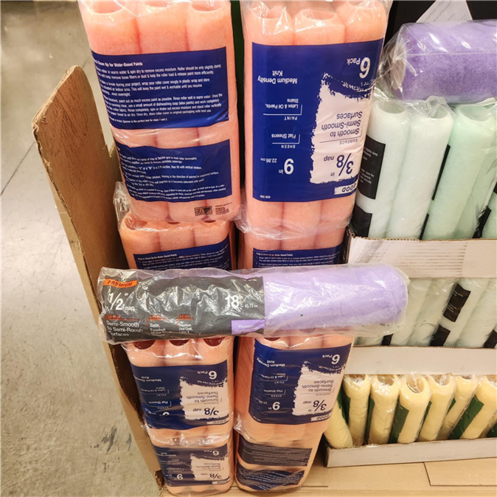 Phoenix AS-IS Mixed Home Improvement Paint Rollers