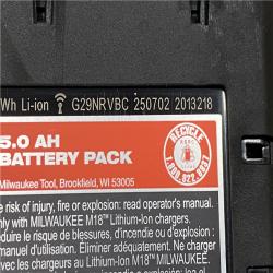 AS-IS Milwaukee FUEL 18V Lithium-Ion Brushless Cordless 1/4 in. Hex Impact Driver Kit