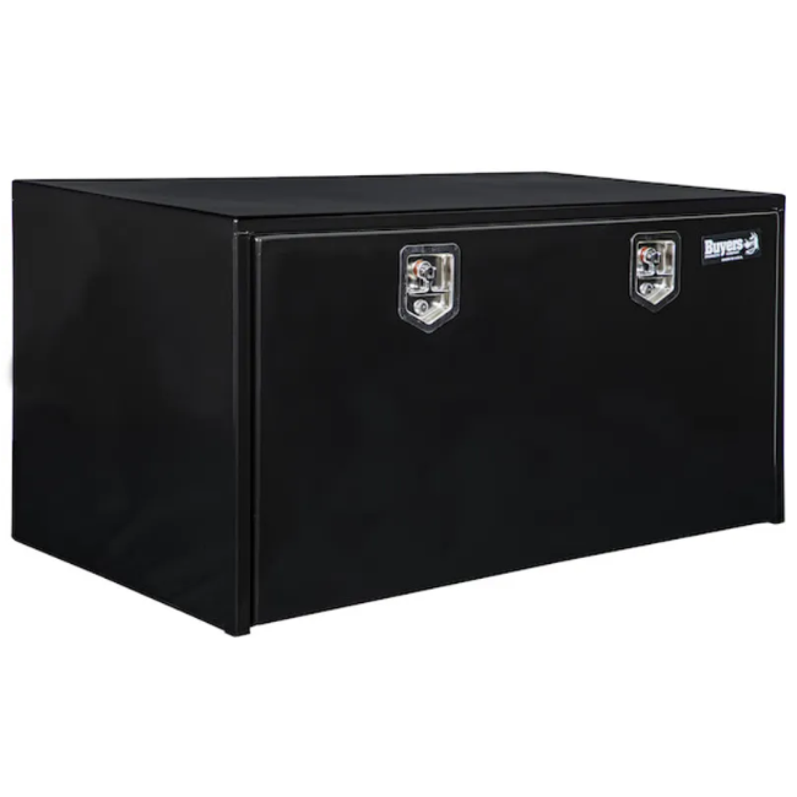 DALLAS LOCATION - AS - IS 24x24x48 Inch Black Steel Underbody Truck Box