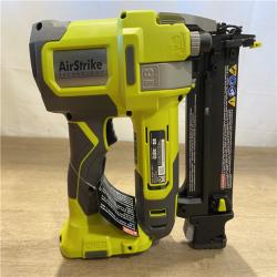 AS-IS RYOBI ONE+ HP 18V 18-Gauge Brushless Cordless AirStrike Brad Nailer (Tool Only)
