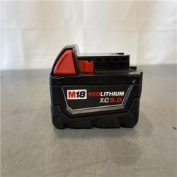 AS-IS - Milwaukee M18 18-Volt 5.0 Ah Lithium-Ion XC Extended Capacity Battery