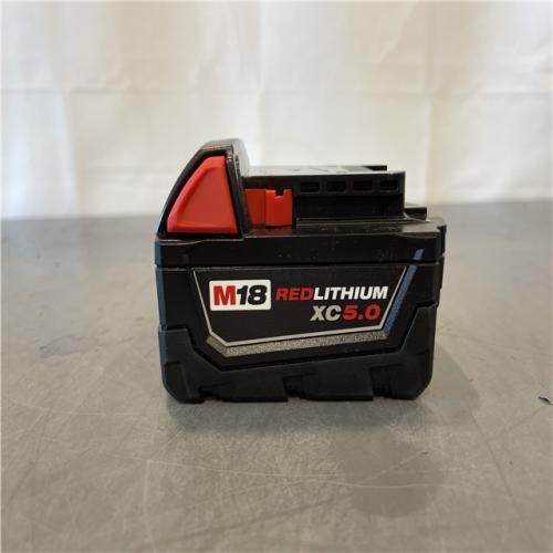 AS-IS - Milwaukee M18 18-Volt 5.0 Ah Lithium-Ion XC Extended Capacity Battery