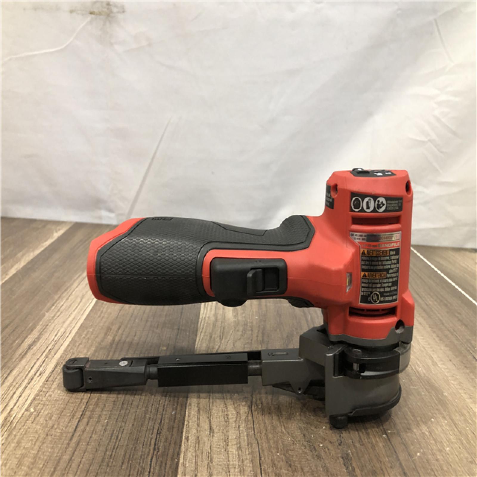 AS-IS Milwaukee FUEL 12V Lithium-Ion Brushless Cordless 1/2 in. x 18 in. Bandfile (Tool-Only)