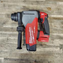 HOUSTON LOCATION - AS-IS Milwaukee 2915-20 M18 FUEL 18-Volt Lithium-Ion Brushless Cordless SDS-Plus 1-1/8 in. Rotary Hammer Drill (Tool-Only)