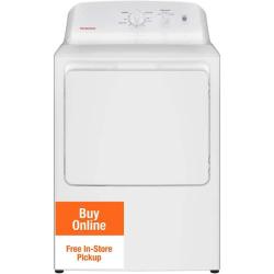 Phoenix NEW GE Hotpoint 6.2 cu. ft. vented Gas Dryer in White with Auto Dry