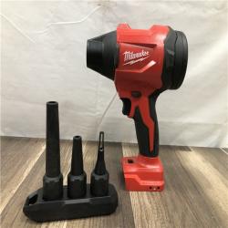 AS-IS Milwaukee 18V Lithium-Ion 570 MPH Brushless Cordless Precision Blower with Variable Speed Trigger and Trigger Lock