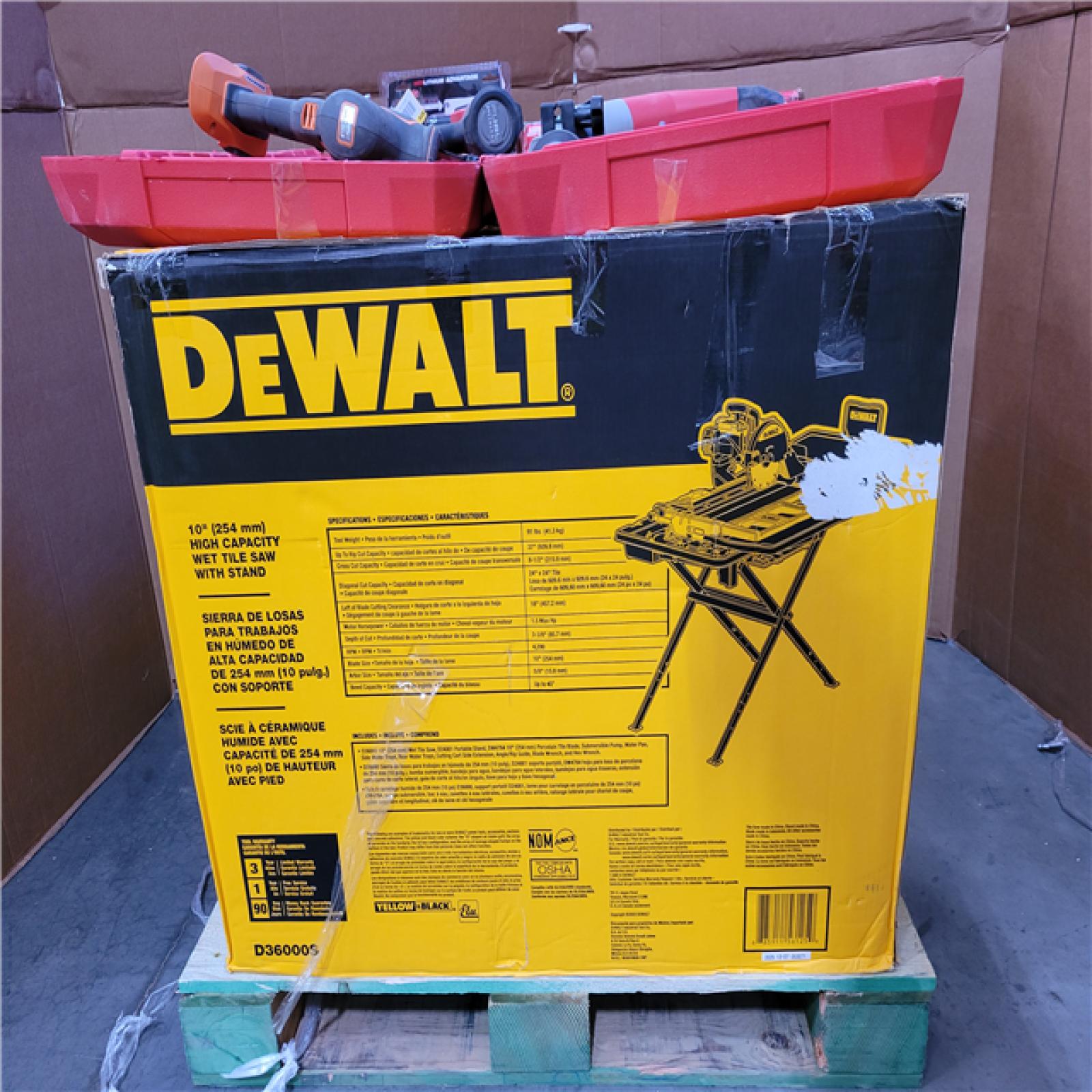 CALIFORNIA AS-IS TOOL PALLET