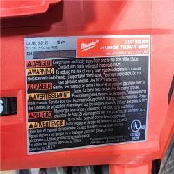 HOUSTON LOCATION - AS-IS Milwaukee FUEL 18V Lithium-Ion Cordless Brushless 6-1/2 in. Plunge Cut Track Saw (Tool-Only)