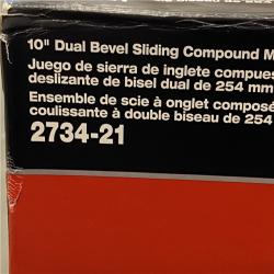 NEW - Milwaukee FUEL 18V 10 in. Lithium-Ion Brushless Cordless Dual Bevel Sliding Compound Miter Saw Kit
