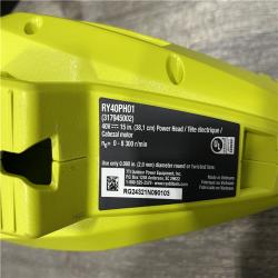 AS-IS RYOBI 40V Cordless Attachment Capable 15 String Trimmer & 550 CFM 120 MPH Blower Combo Kit with 4.0 Ah Battery & Charger