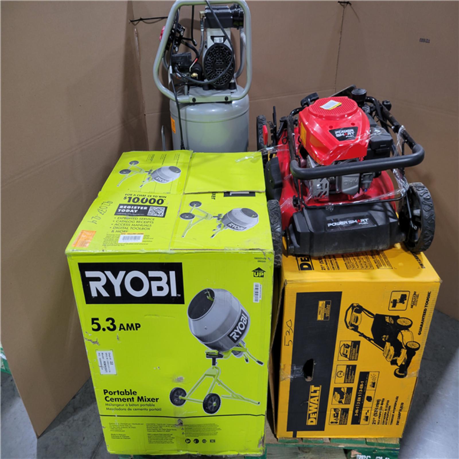 CALIFORNIA AS-IS OUTDOOR POWER EQUIPMENT