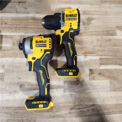 HOUSTON LOCATION - AS-IS DEWALT ATOMIC 20-Volt MAX Lithium-Ion Cordless Combo Kit