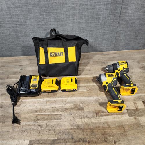 HOUSTON LOCATION - AS-IS DEWALT ATOMIC 20-Volt MAX Lithium-Ion Cordless Combo Kit