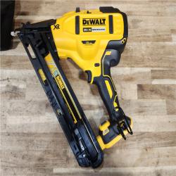 HOUSTON LOCATION - AS-IS DEWALT 20V MAX XR Lithium-Ion Cordless 2-1/2 in. 15-Gauge Finish Nailer Kit