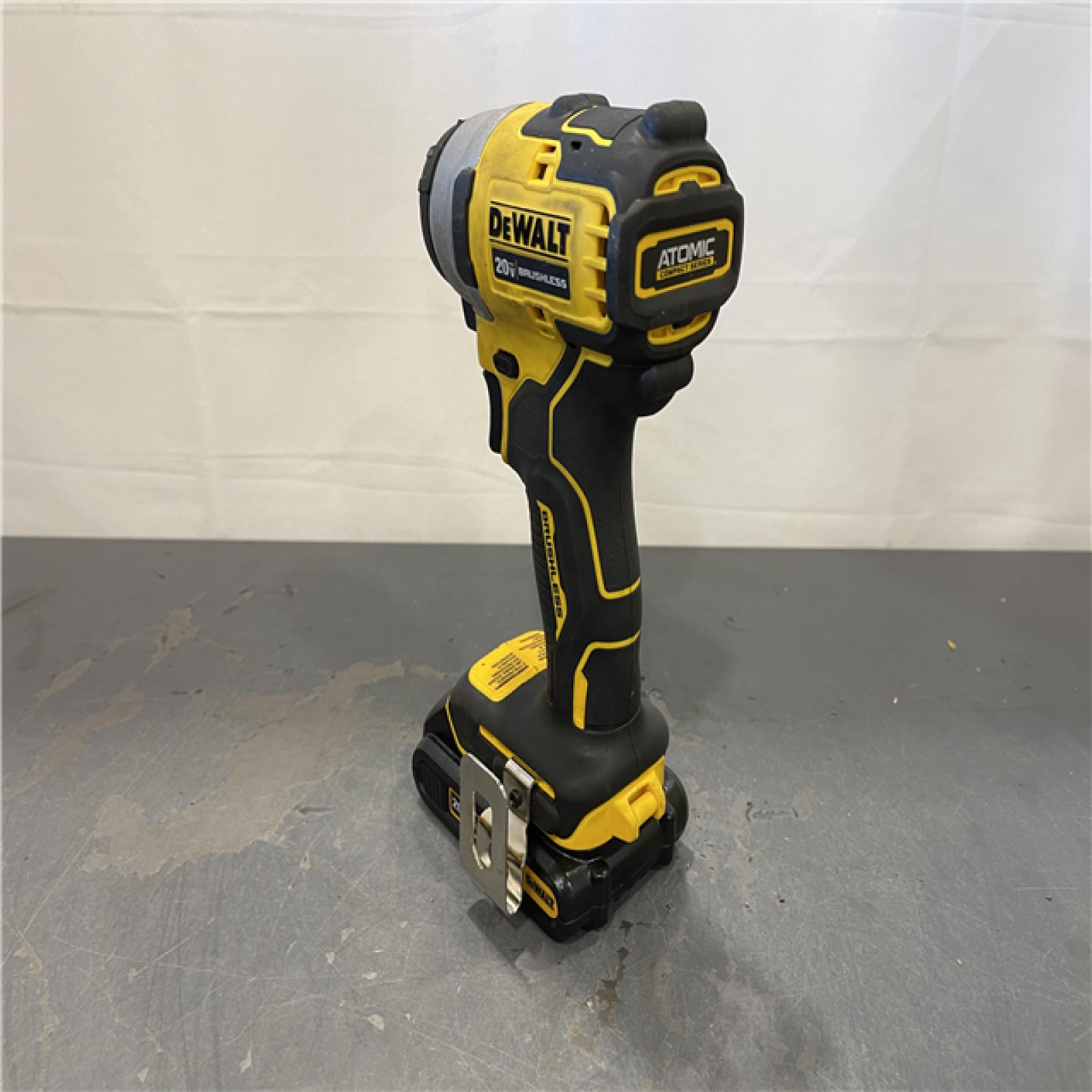 AS-IS - DEWALT ATOMIC 20V MAX Cordless Brushless Compact 1/4 in. Impact Driver Kit