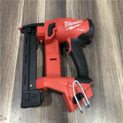 AS-IS Milwaukee FUEL 18-Volt Lithium-Ion Brushless Cordless 18-Gauge 1/4 in. Narrow Crown Stapler (Tool-Only)