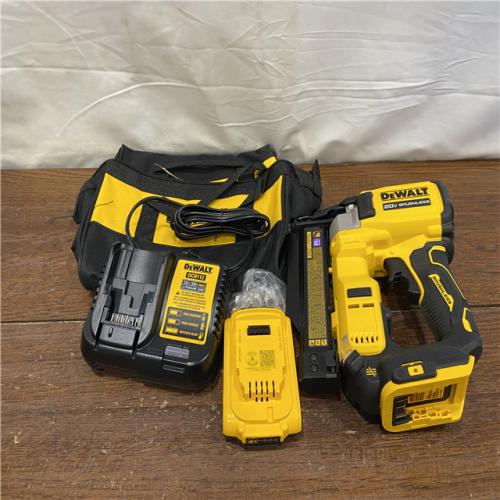 AS-IS DEWALT ATOMIC 20V MAX Lithium Ion Cordless 23 Gauge Pin Nailer Kit with 3.0Ah Battery and Charger