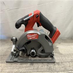 AS-IS Milwaukee FUEL 18V Lithium-Ion Brushless Cordless 6-1/2 in. Circular Saw (Tool-Only)