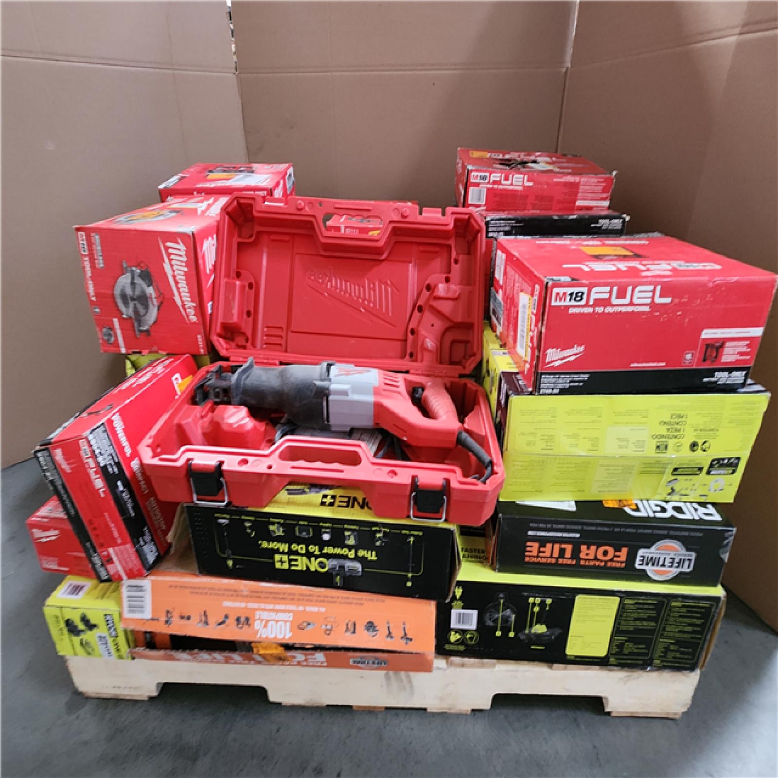 CALIFORNIA AS -IS  TOOL PALLET