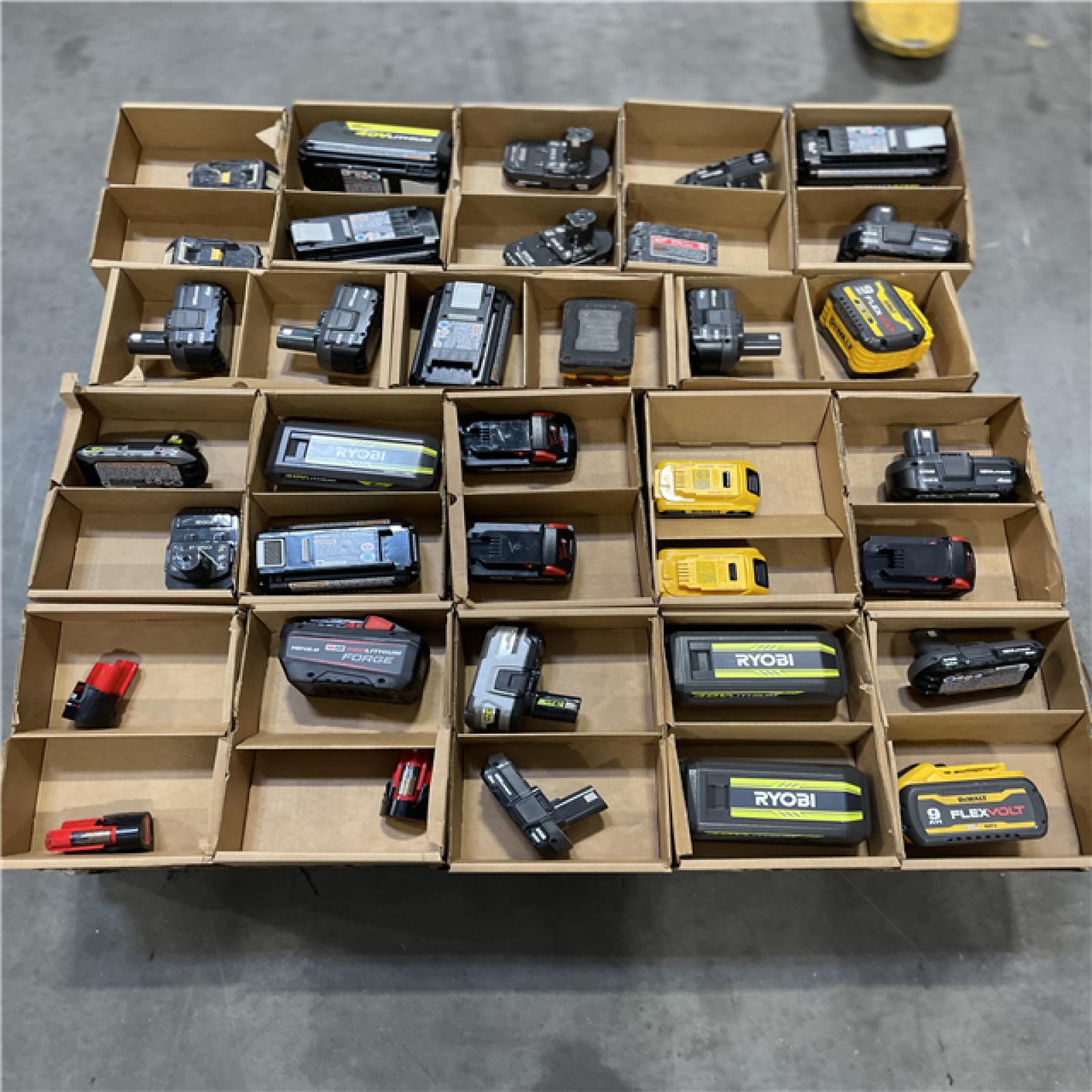 DALLAS LOCATION- AS-IS BATTERY PALLET