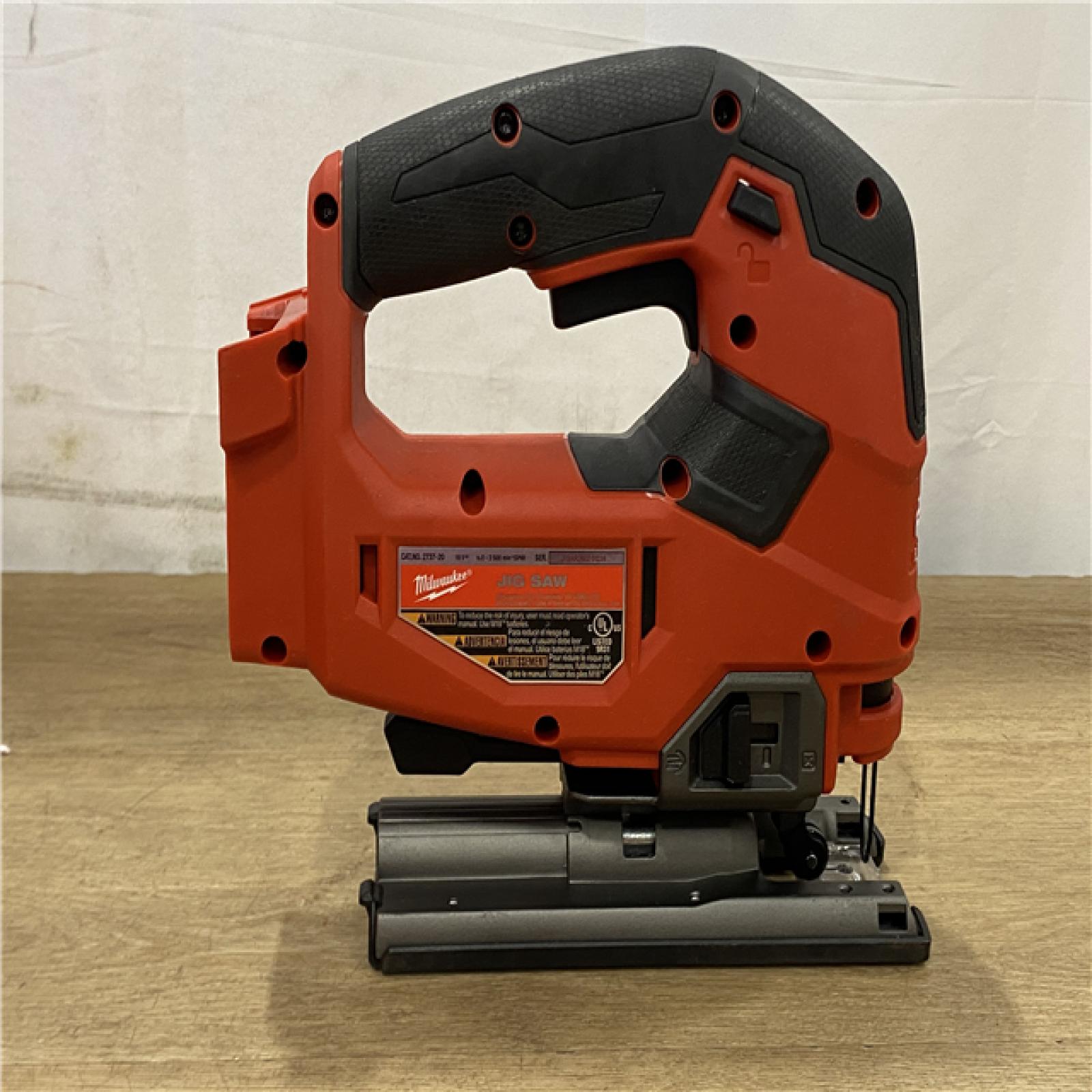 AS-IS Milwaukee FUEL 18V Lithium-Ion Brushless Cordless Jig Saw (Tool-Only)