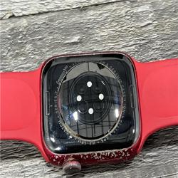 AS-IS Apple Watch Series 7 (GPS, 45mm) - Red Aluminum Case - Red Sport Band