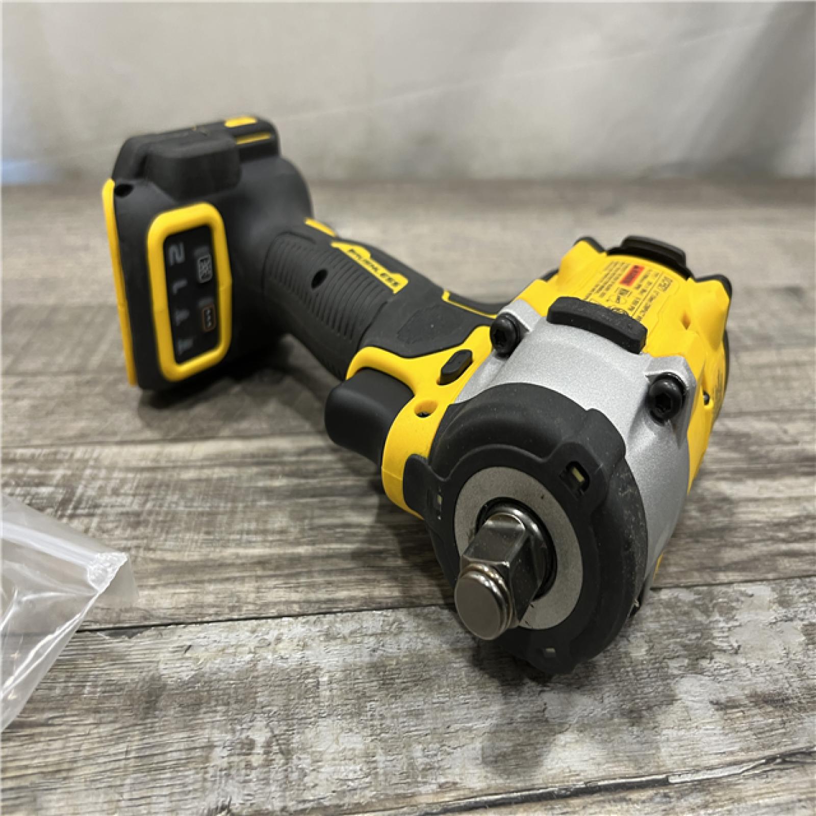 AS-IS DEWALT ATOMIC 20V MAX Cordless Brushless 1/2 in. Variable Speed Impact Wrench (Tool Only)