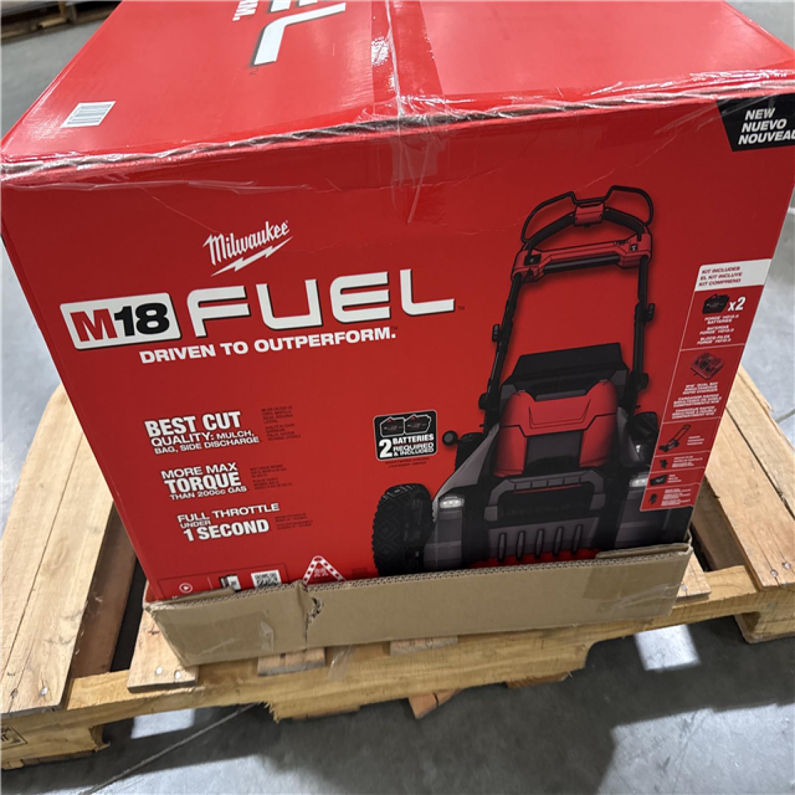 California NEW Milwaukee M18 Fuel Self-Propelled Mower
