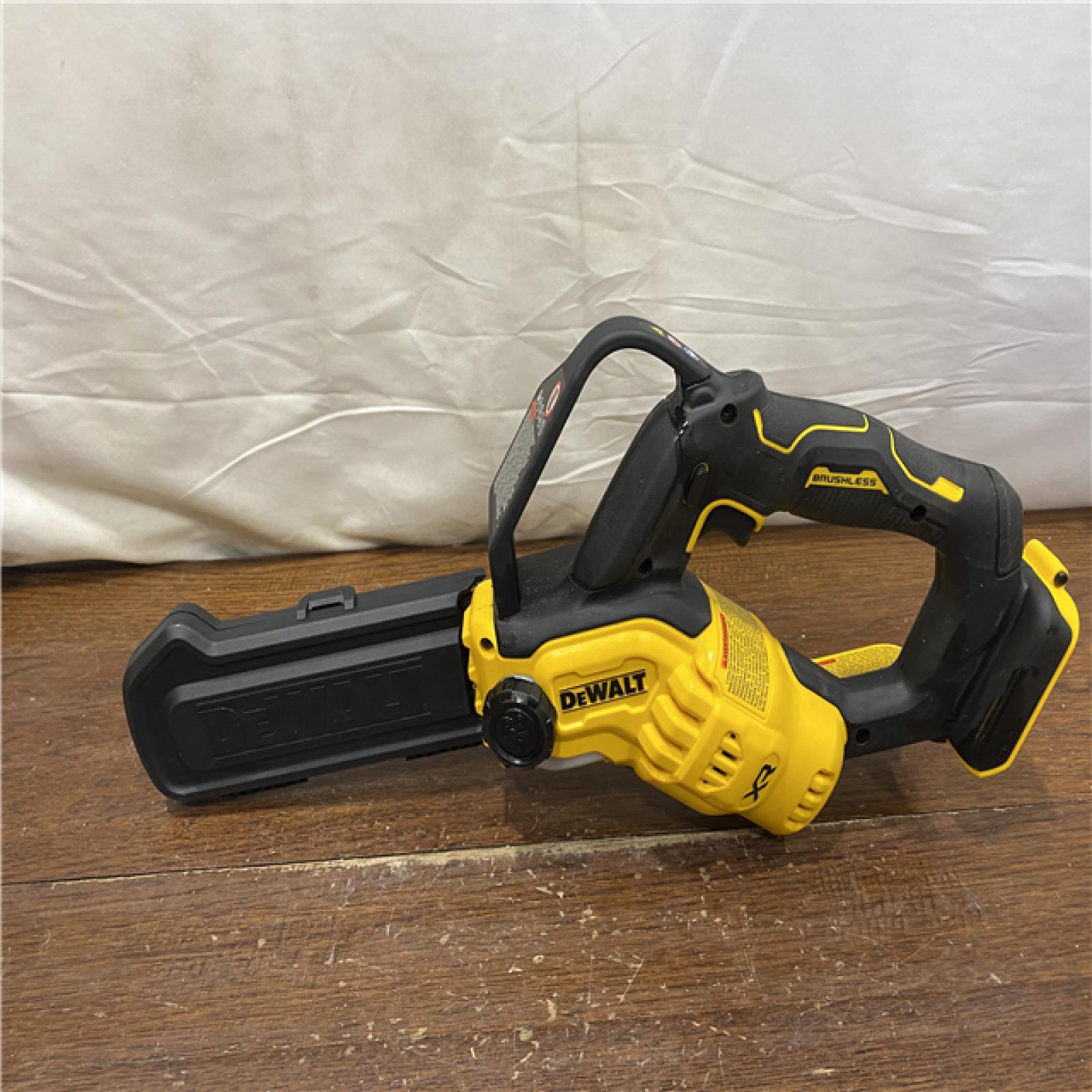 AS-IS 20V MAX 8 in. Brushless Cordless Battery Powered Pruning Chainsaw (Tool Only)