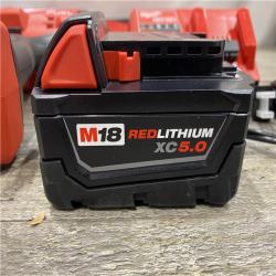 AS-IS Milwaukee FUEL 18V Lithium-Ion Brushless Cordless 1/2 in. Impact Wrench w/Friction Ring Kit