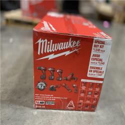 NEW! - Milwaukee M18 18V Cordless Power Tool Combo Kit, 8-Tool Set