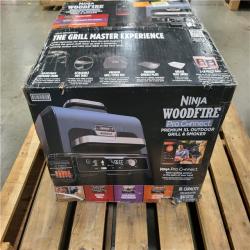 CALIFORNIA AS-IS LIKE NEW NINJA WOODFIRE PREMIUM XL OUTDOOR GRILL AND SMOKER