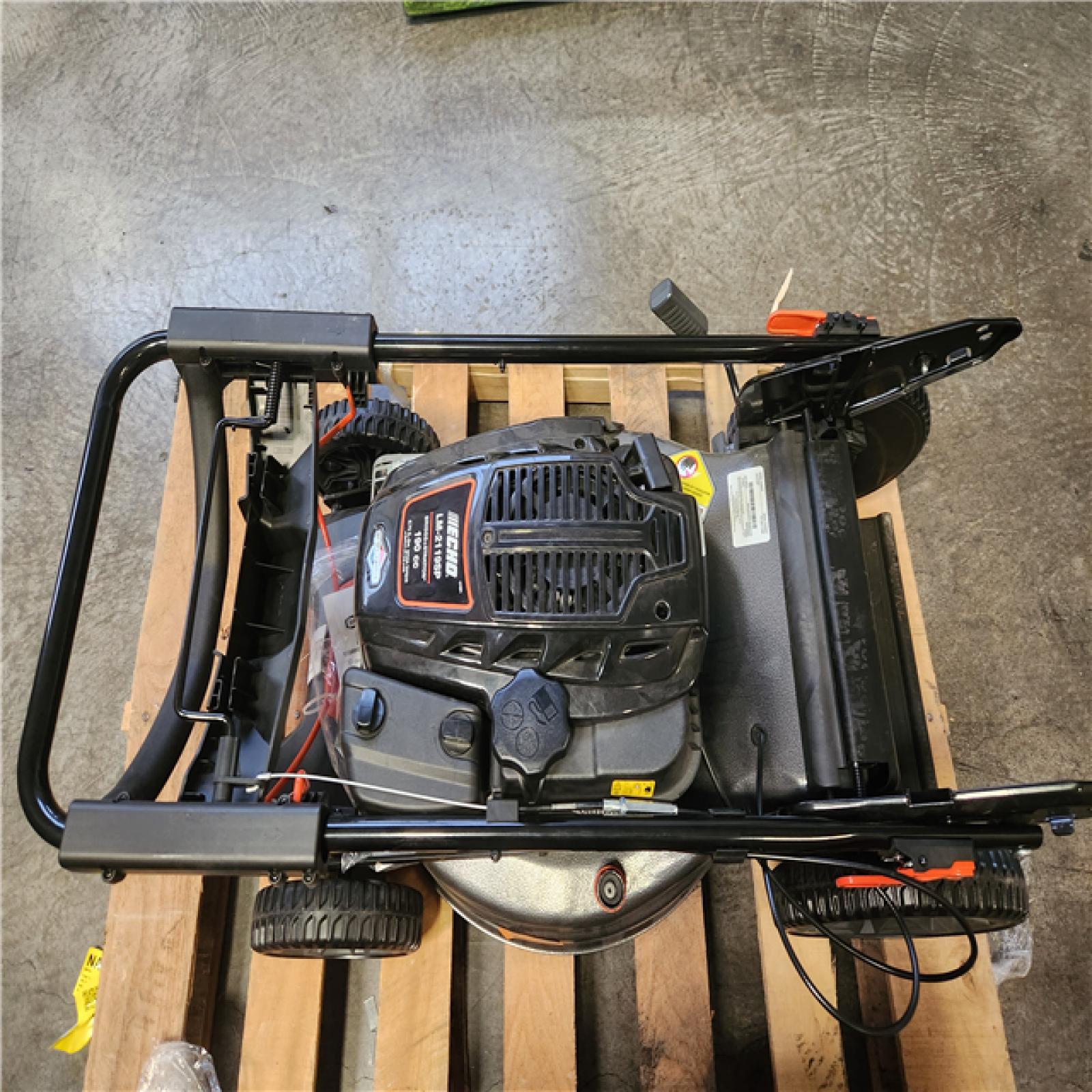 Phoenix LIKE NEW ECHO 21 in. 190 cc Briggs and Stratton Gas 3-in-1 Dual Blade RWD Self-Propelled Lawn Mower with Single Lever Deck Adjustment