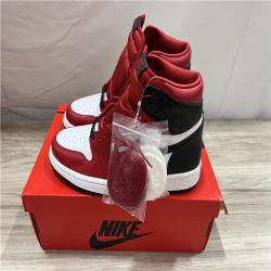 Nike Air Jordan 1 High OG Satin Snake - Red/Black/White - SZ 6.5