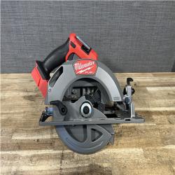 Houston Location AS-IS Milwaukee FUEL 18V Lithium-Ion Brushless Cordless 7-1/4 in. Circular Saw (Tool-Only)