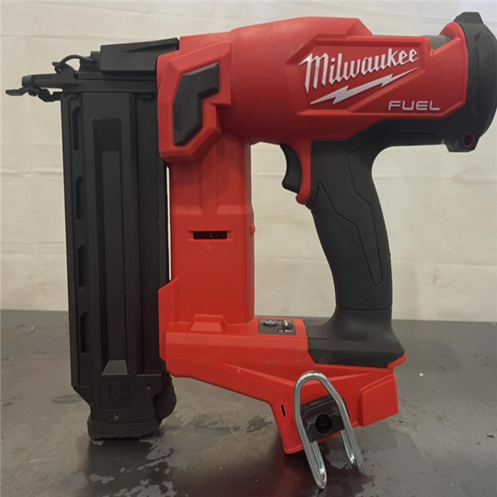 AS-IS- Milwaukee M18 FUEL 18 Gauge Brad Nailer (TOOL ONLY)