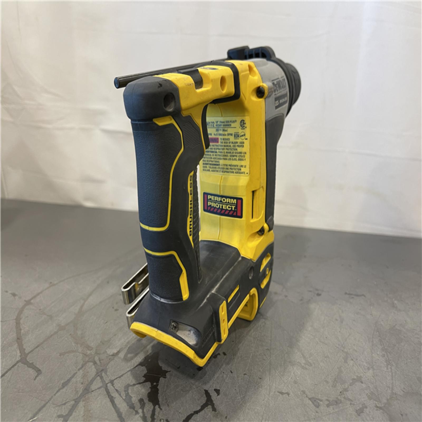 AS-IS - Dewalt ATOMIC 20V MAX Cordless Brushless Ultra-Compact 5/8 in. SDS Plus Hammer Drill