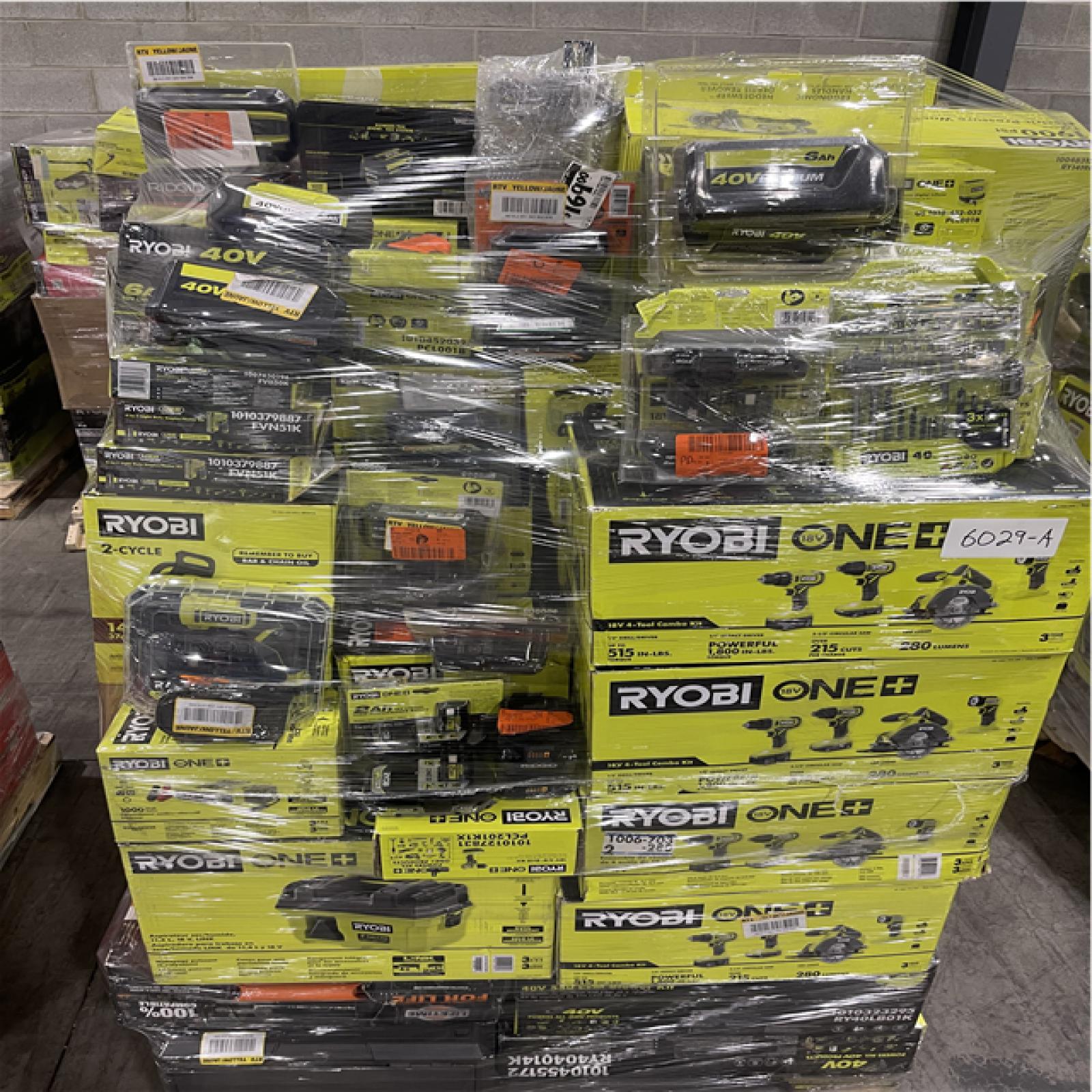 Pittston Location As-Is Power Tools Partial Truckload (9 pallets) 6029-A