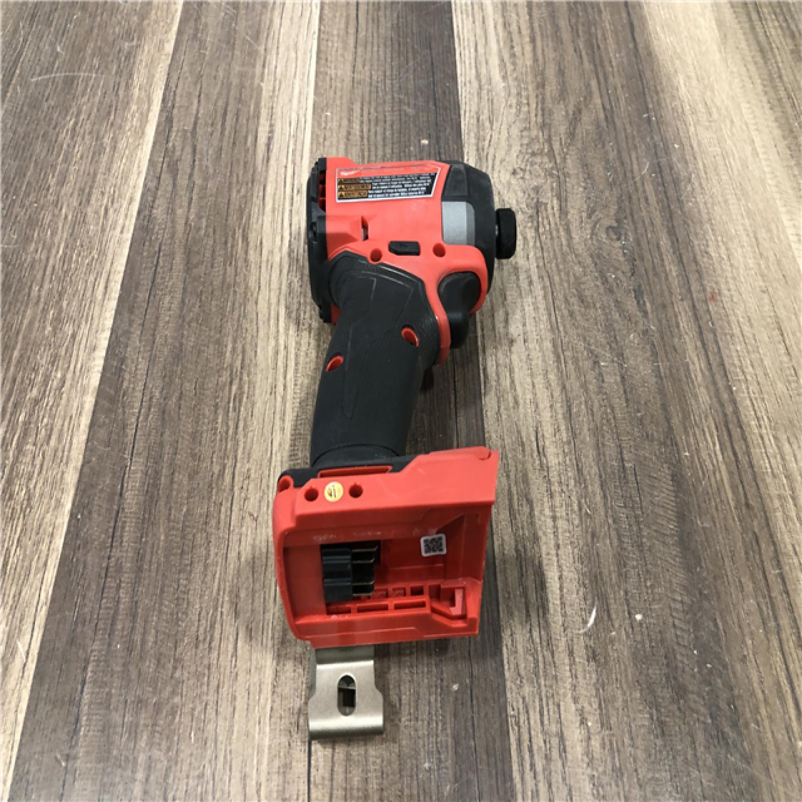 AS-IS Milwaukee FUEL 18V Lithium-Ion Brushless Cordless 1/4 in. Hex Impact Driver (Tool-Only)