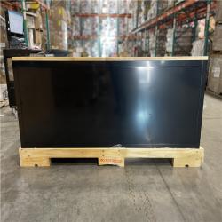 DALLAS LOCATION- Husky 84 in. W x 18 in. D 9-Drawer Mobile Workbench with Wood Top in Gloss Black